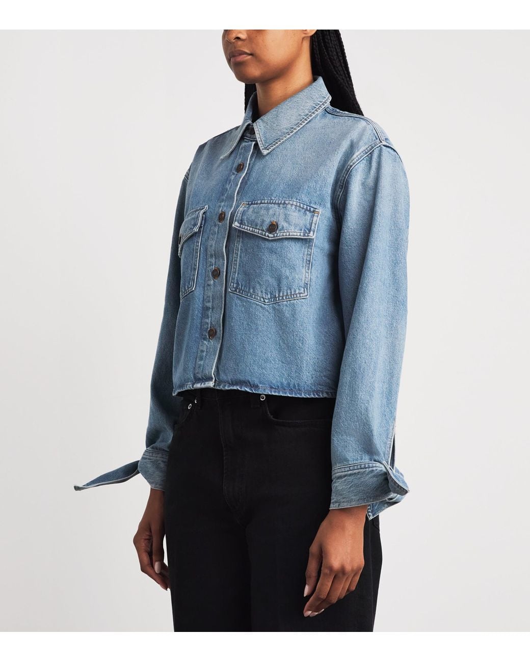 Agolde Blue Hewitt Denim Shirt