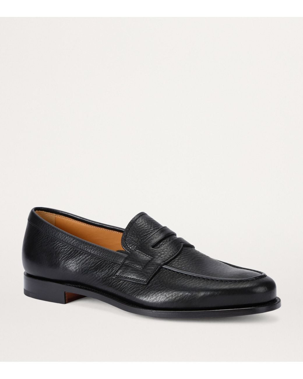 Church's Black Leather Heswall Loafers for men