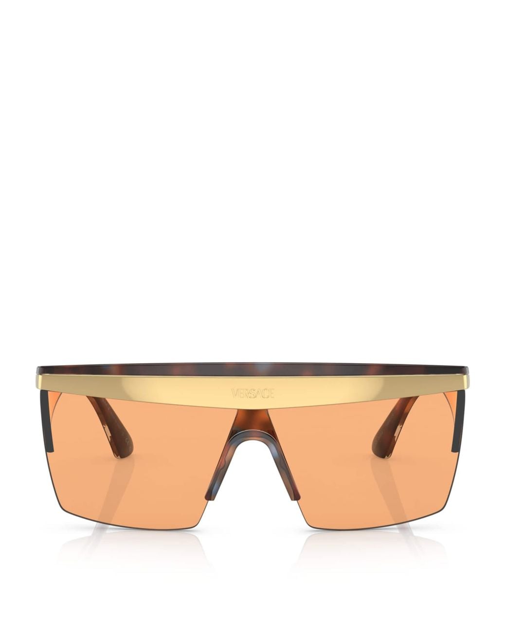 Versace Brown Ve2254 Square Sunglasses for men