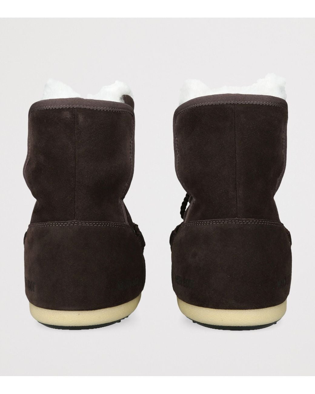 Moon Boot Black Suede Evx Ankle Boots