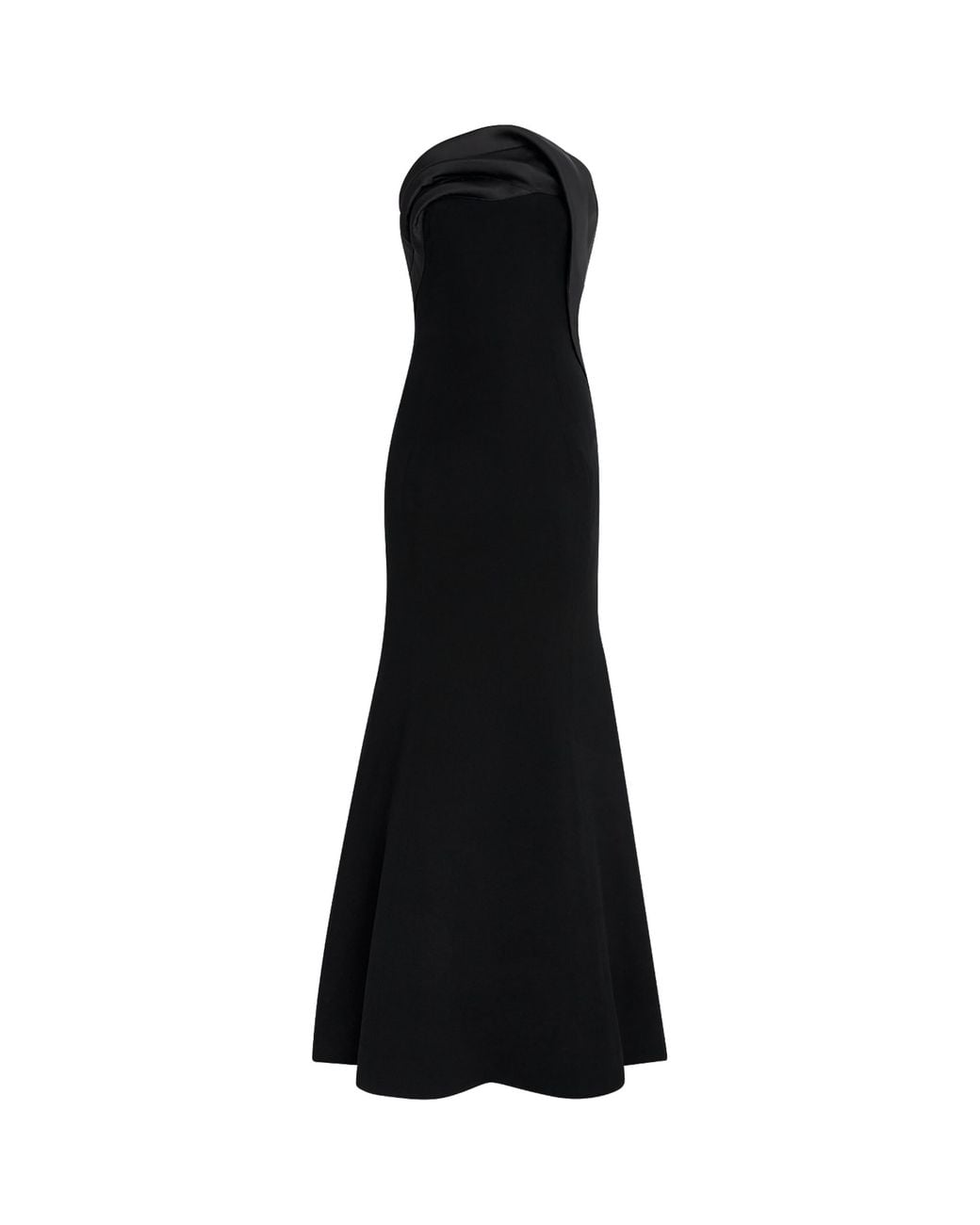 Gaurav Gupta Black Meridian Trumpet Gown