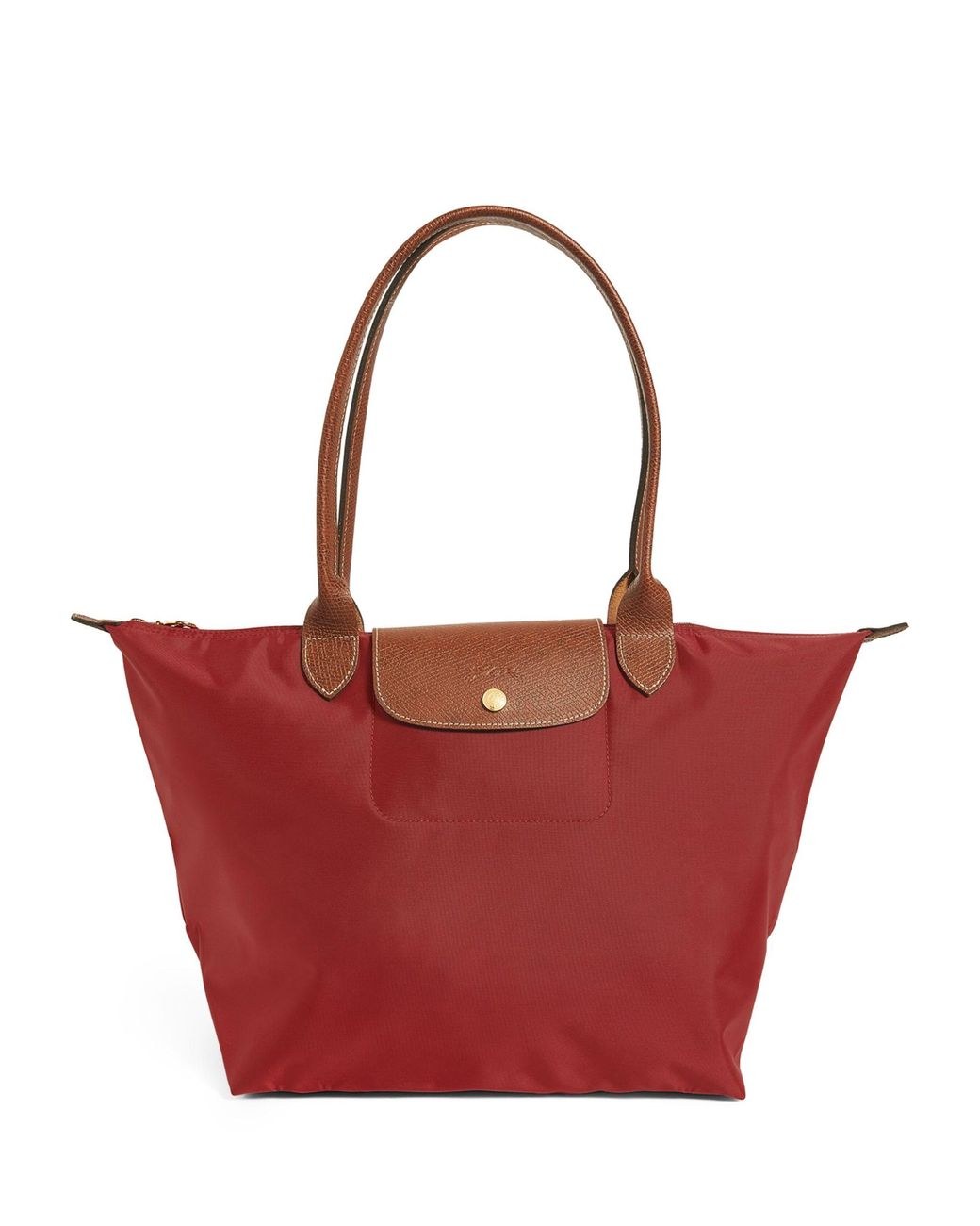 Longchamp Large Le Pliage Original Shoulder Bag in Red Lyst Canada