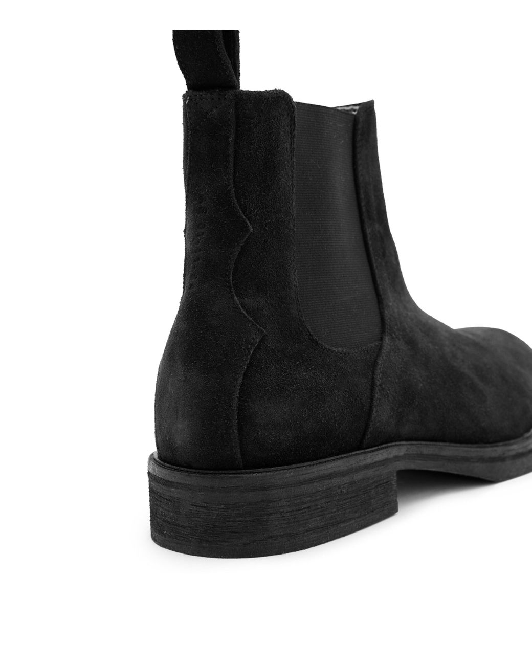 AllSaints Suede Creed Chelsea Boots in Black for Men | Lyst display picture 3