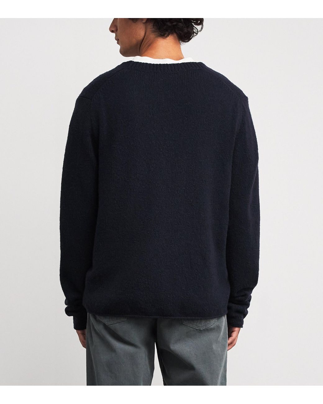 The Row Blue Nikola Wool Sweater for men