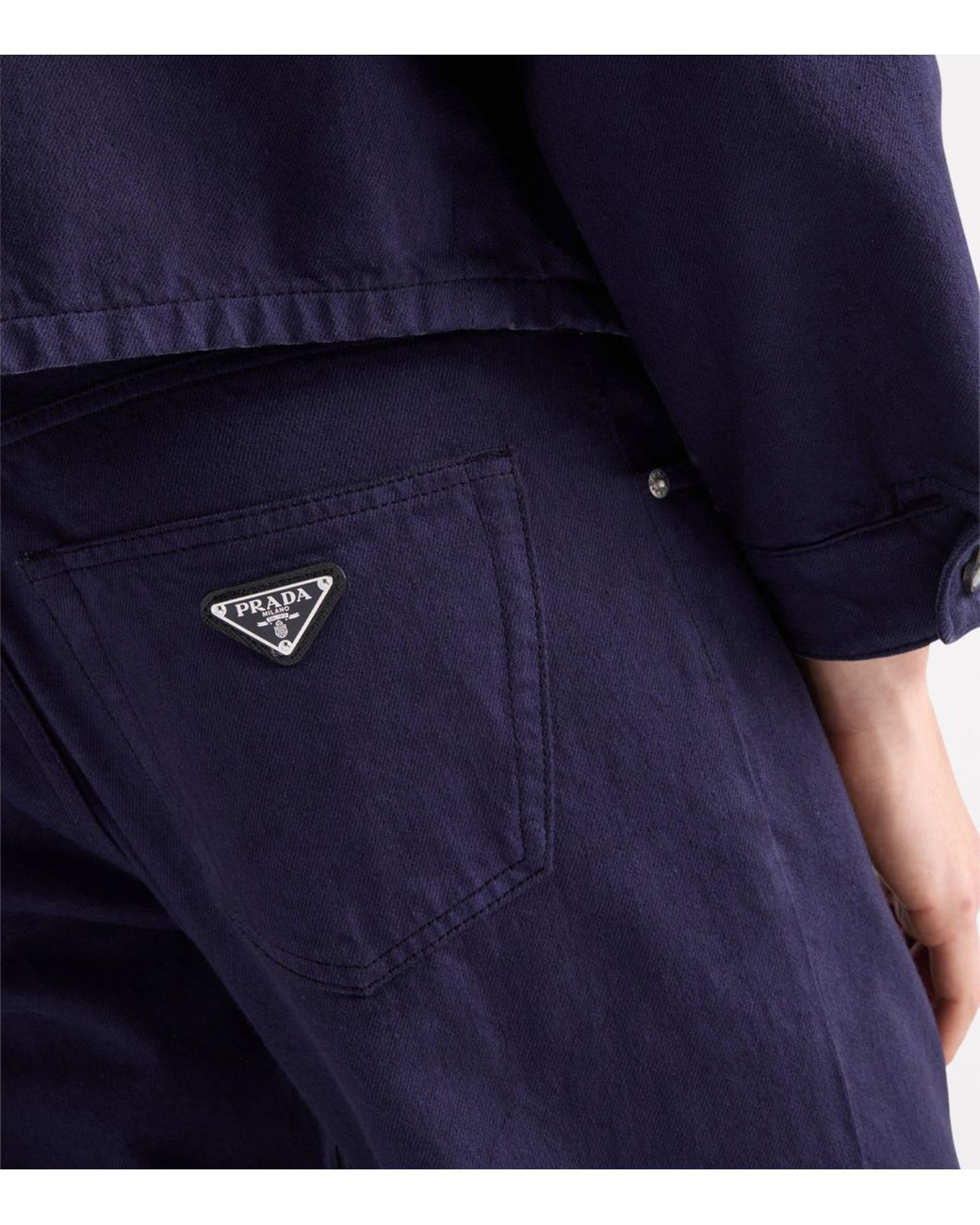 Prada Blue Slim Jeans for men