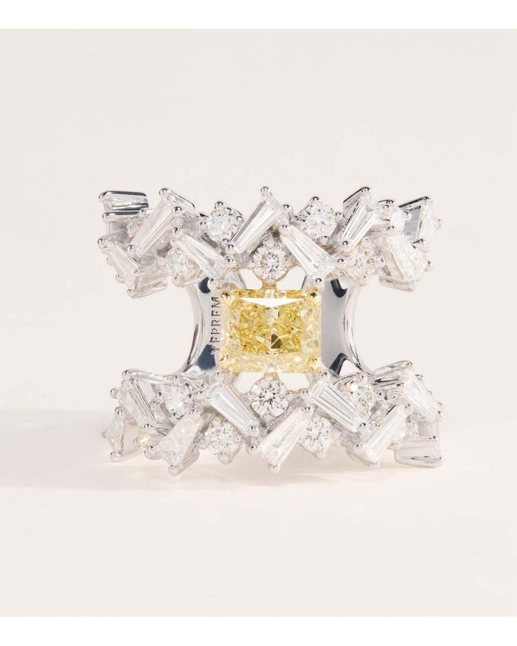 YEPREM Natural And Diamond Reign Supreme Ring