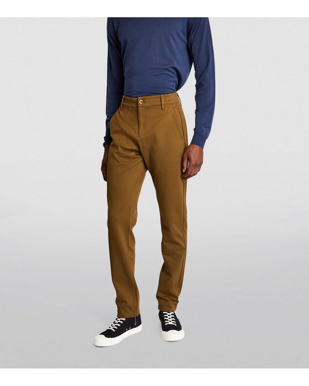 PAIGE Brown Stafford Chinos for men