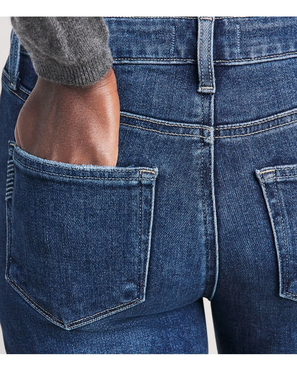 PAIGE Blue Leenah Bootcut Jeans