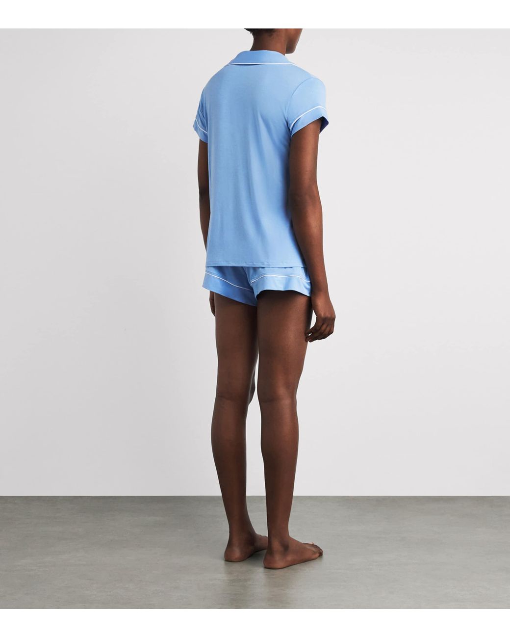 Eberjey Blue Gisele Short Pyjama Set