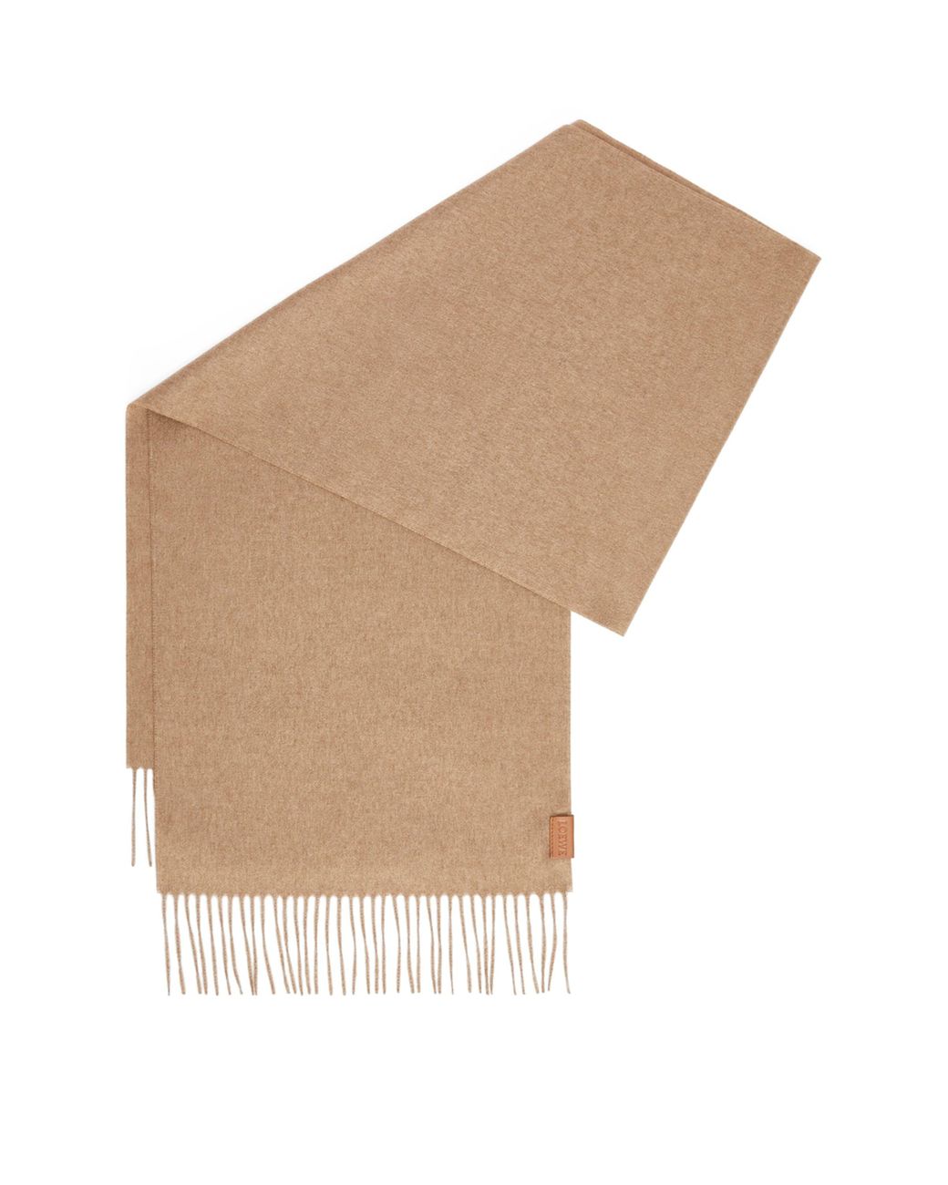 Loewe White Cashmere Scarf