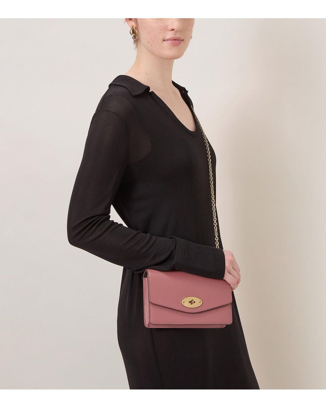 Mulberry Purple Small Darley Cross-Body Bag