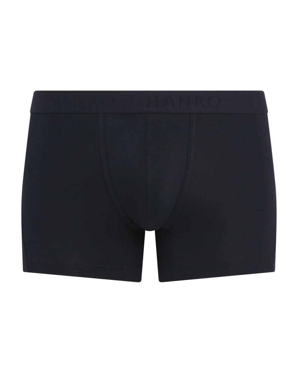 Hanro Blue Cotton-Blend Essential Trunk for men