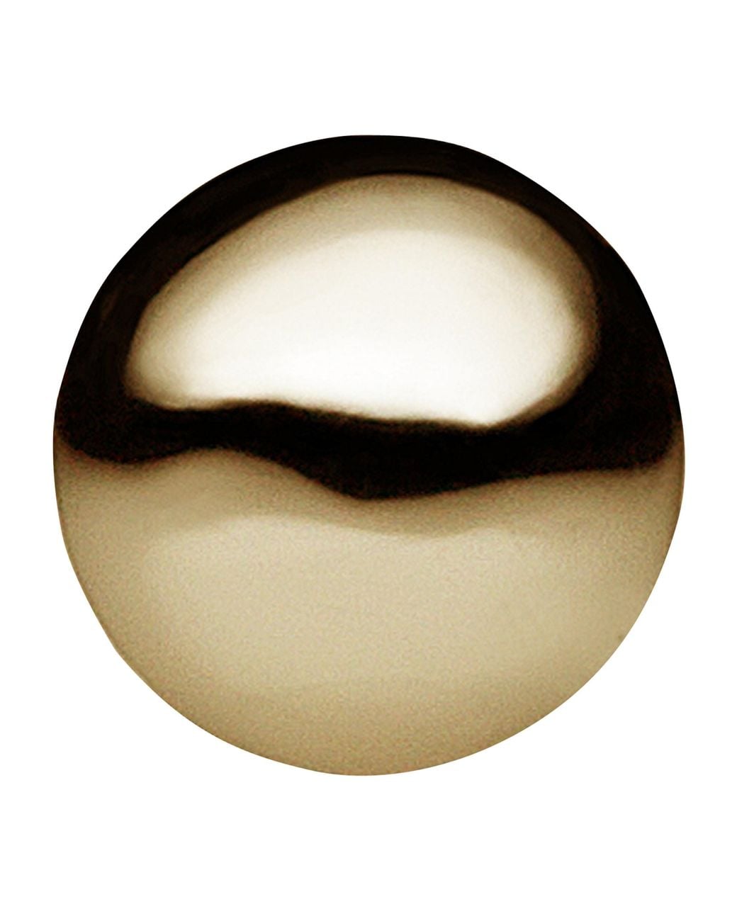 Maria Tash Black Ball Threaded Stud Earring
