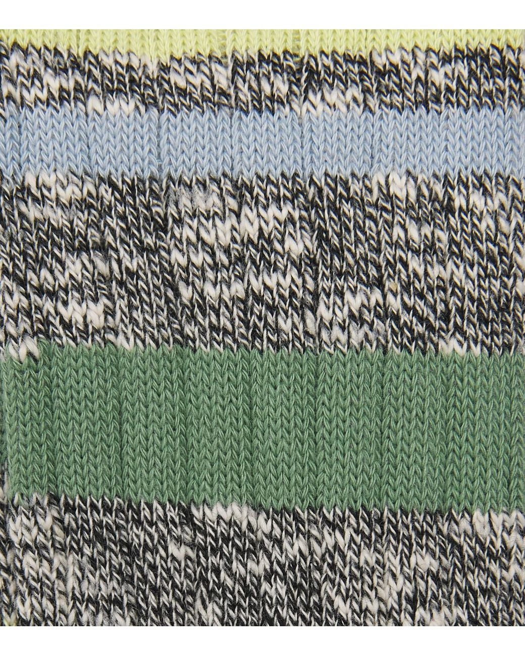 Paul Smith Green Chunky Stripe Socks for men