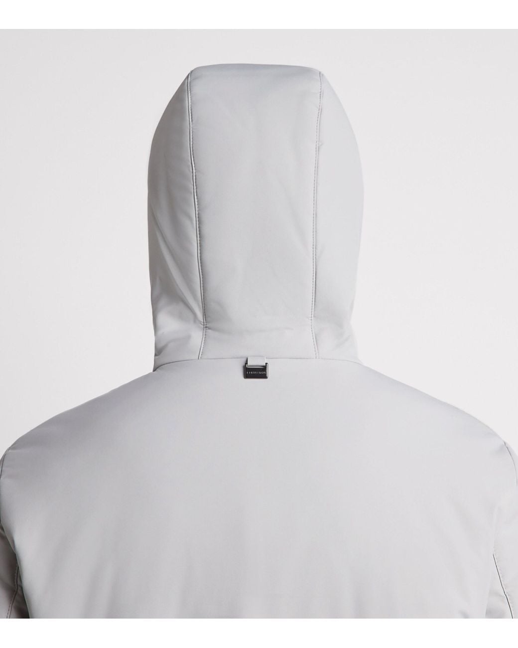 Corneliani Gray Cashmere-Blend Hybrid Jacket
