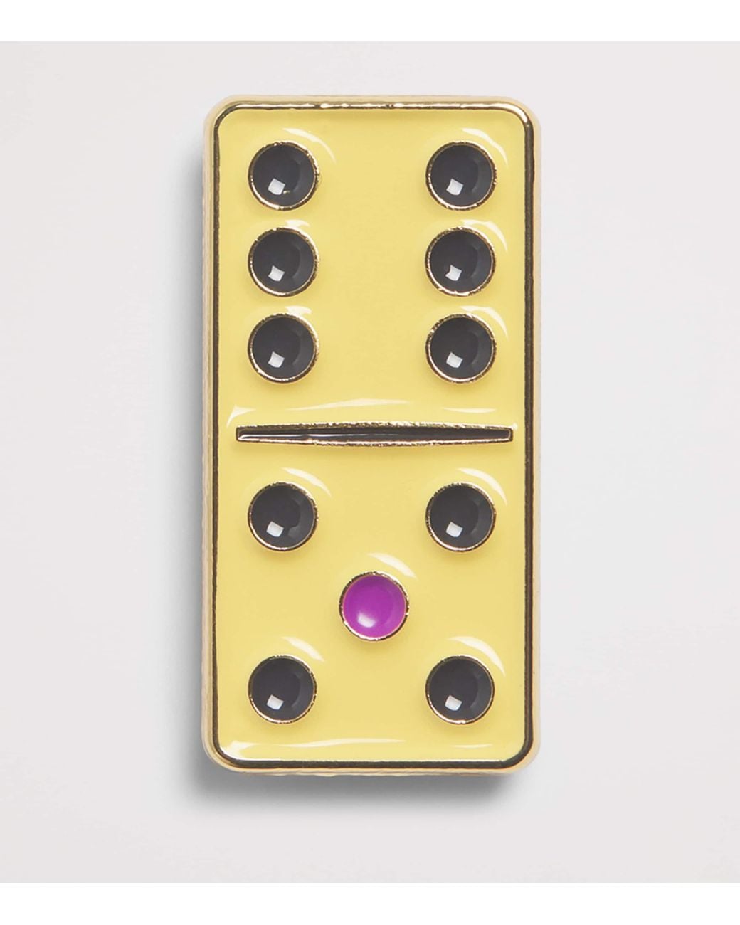 Barbour Pink X Paul Smith Domino Pin Badge