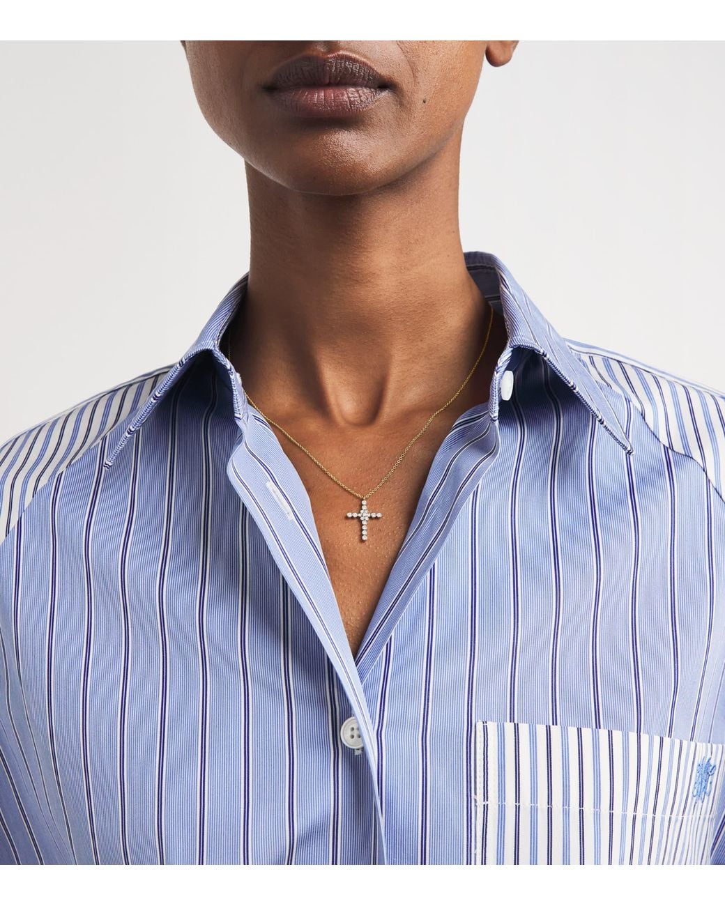 Sophie Bille Brahe Metallic And Diamond Fleur De Belle Necklace