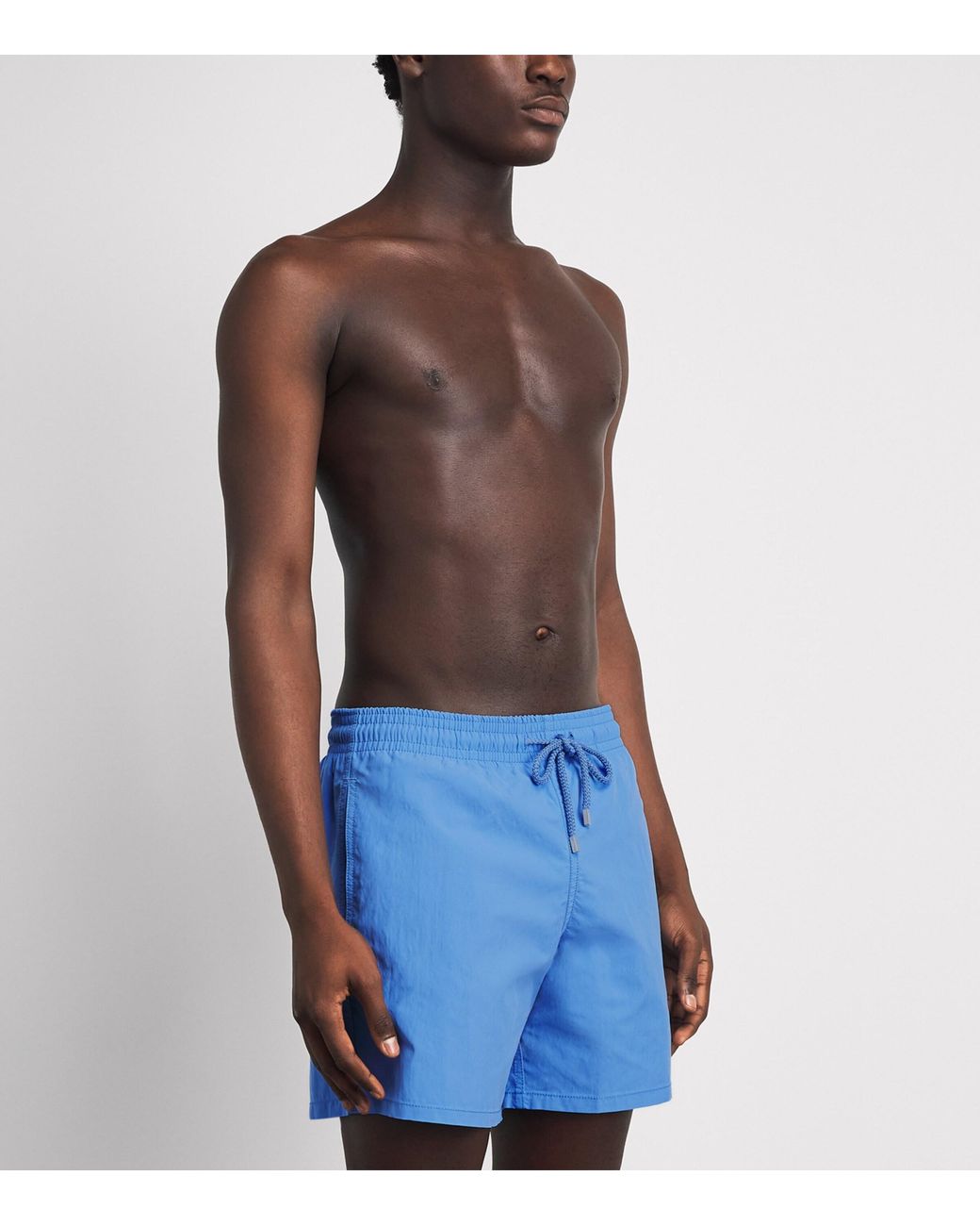 Vilebrequin Blue Starfish Embroidered Moorea Swim Shorts for men