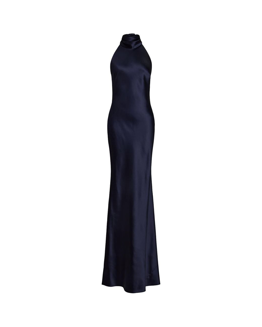 Ralph Lauren Blue Chilton Maxi Dress