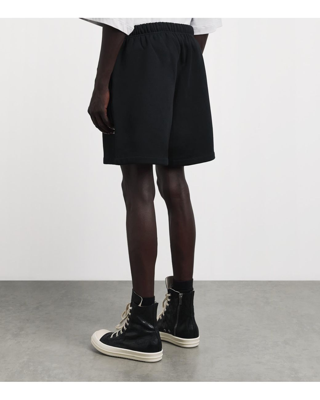Fear Of God Black Logo Classic Sweatshorts for men