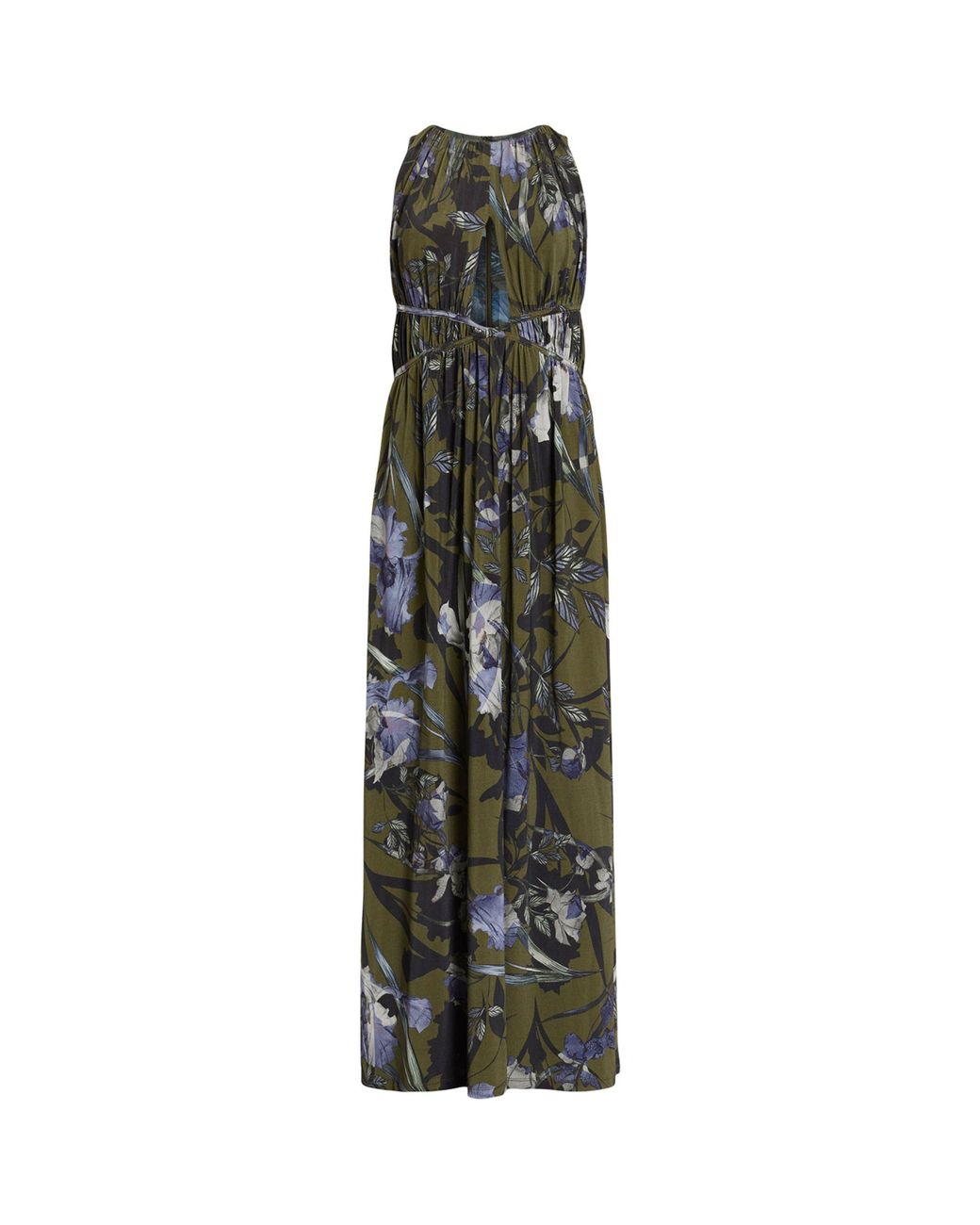 AllSaints Floral Kaya Batu Maxi Dress in Green | Lyst AllSaints Floral Kaya Batu Maxi Dress in Green | Lyst