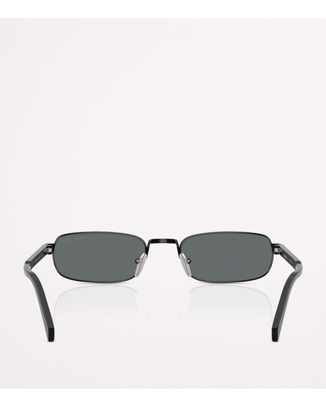 Prada Gray Metal Pr B54S Sunglasses for men