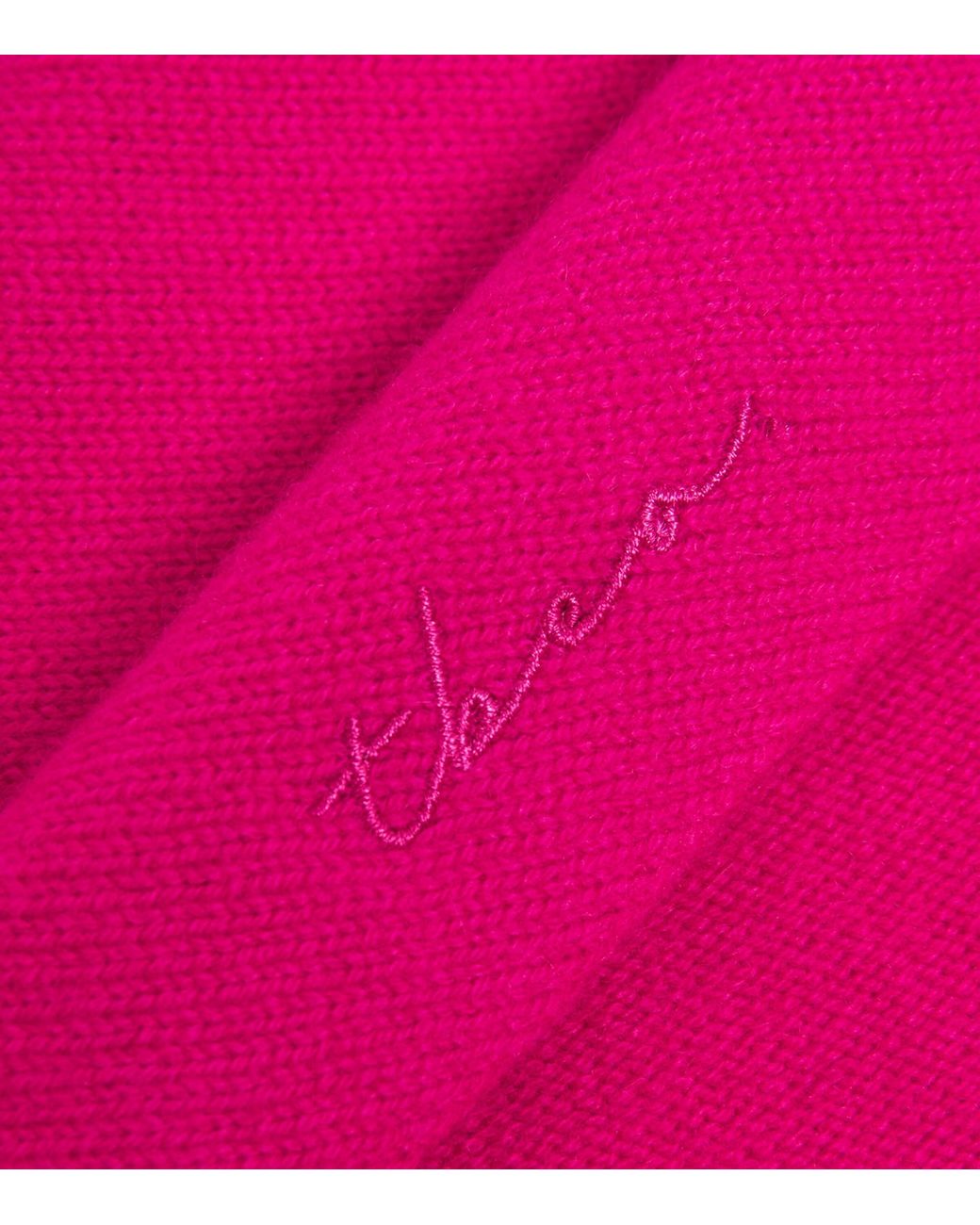 TBCo Pink Large Cashmere Triangle Scarf