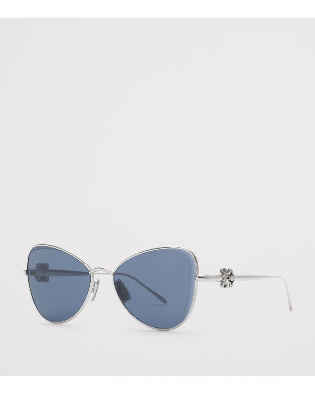 Loewe Blue Bombé Butterfly Sunglasses
