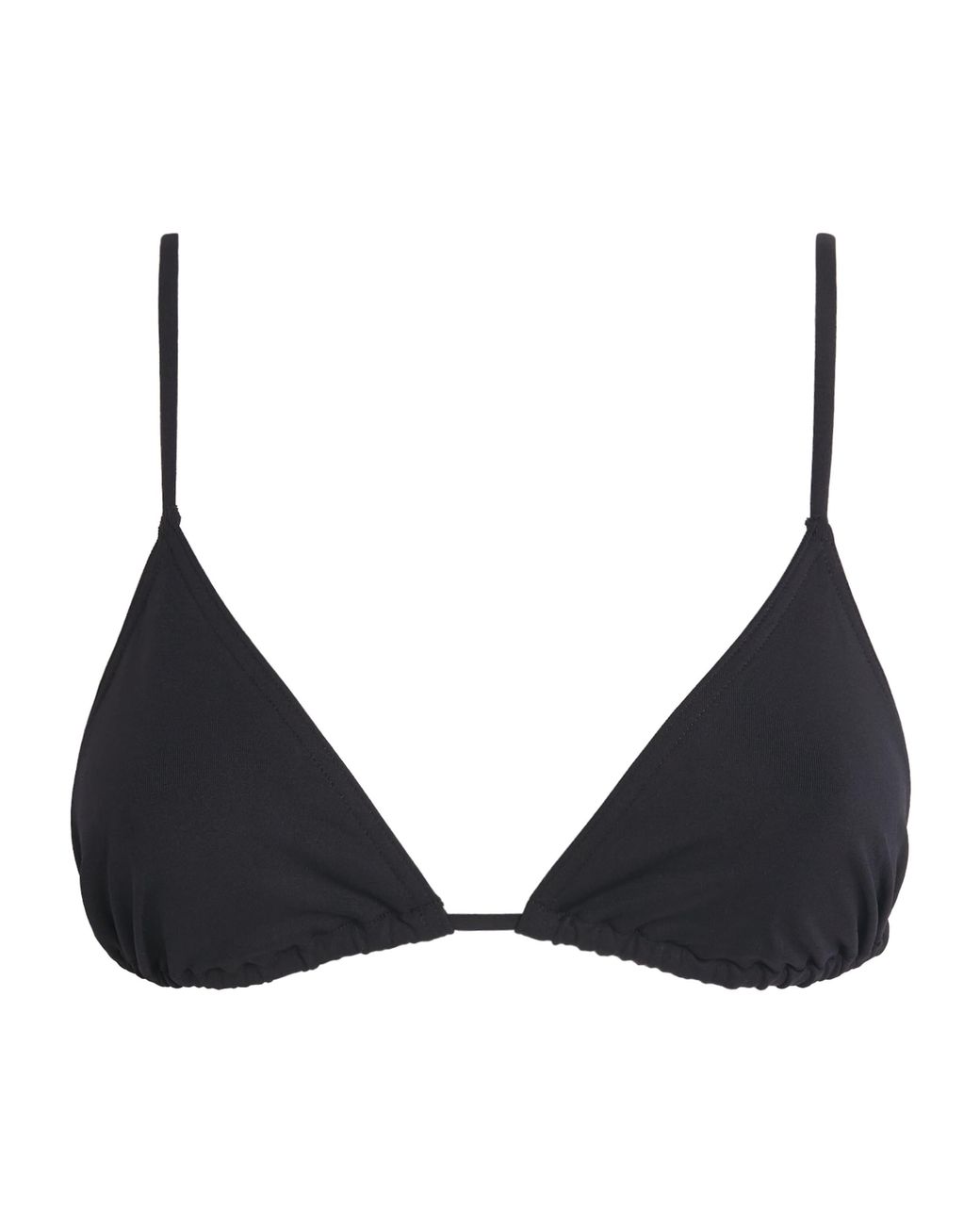 Eres Black Mouna Triangle Bikini Top