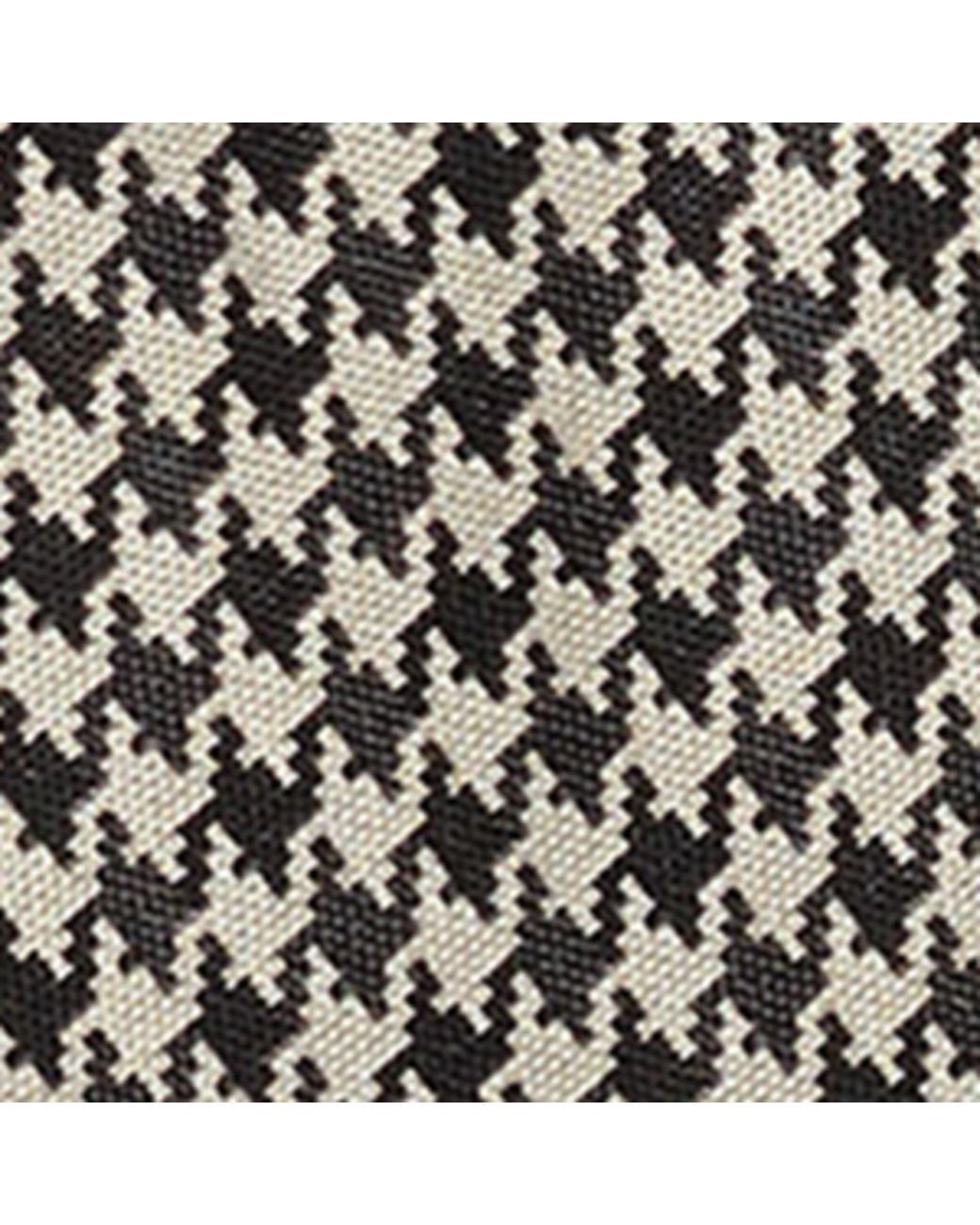 Dunhill White Silk Printed Tie for men
