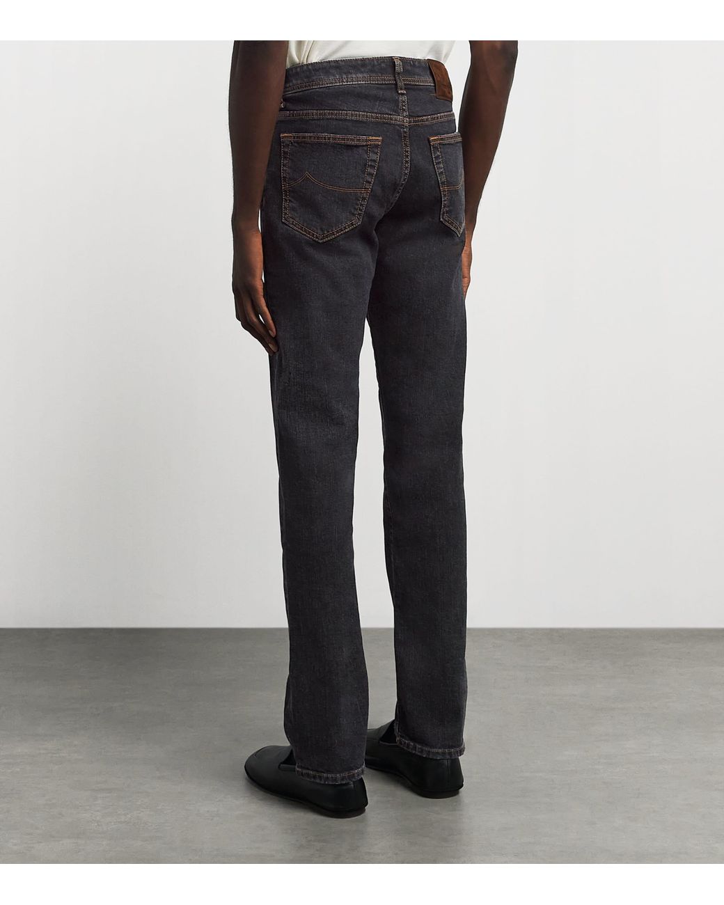 Jacob Cohen Gray Bard Slim Jeans for men