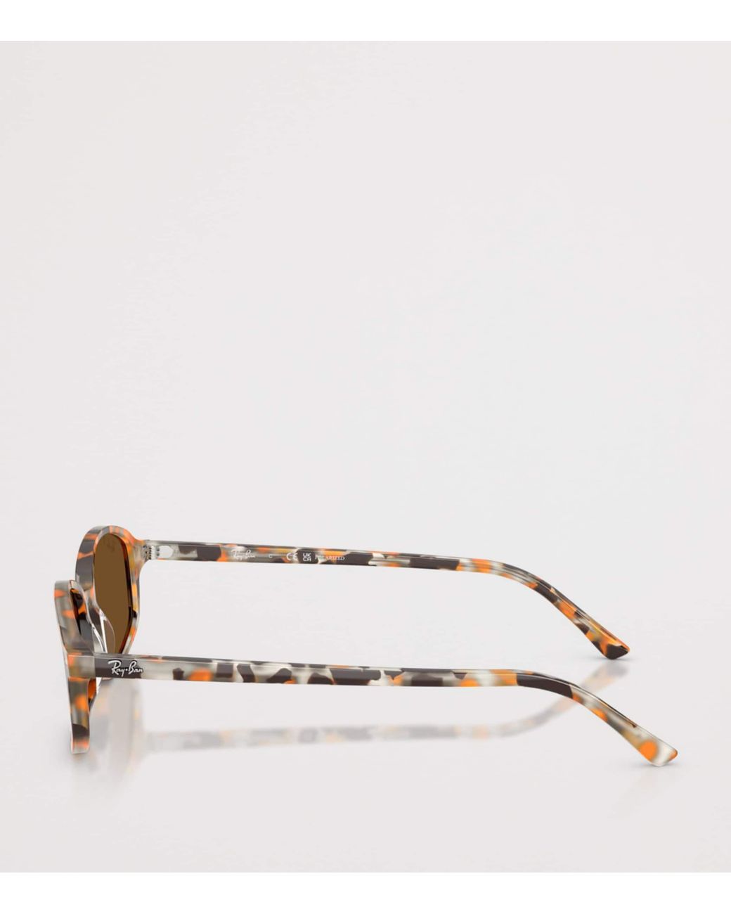 Ray-Ban Brown Rb2232 Sam Irregular Sunglasses