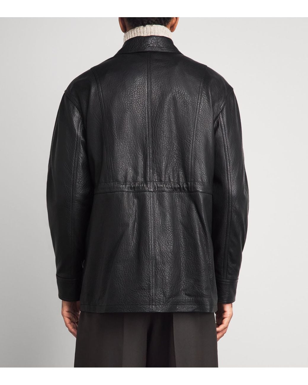 Arma Black Lambskin Mavis Jacket for men