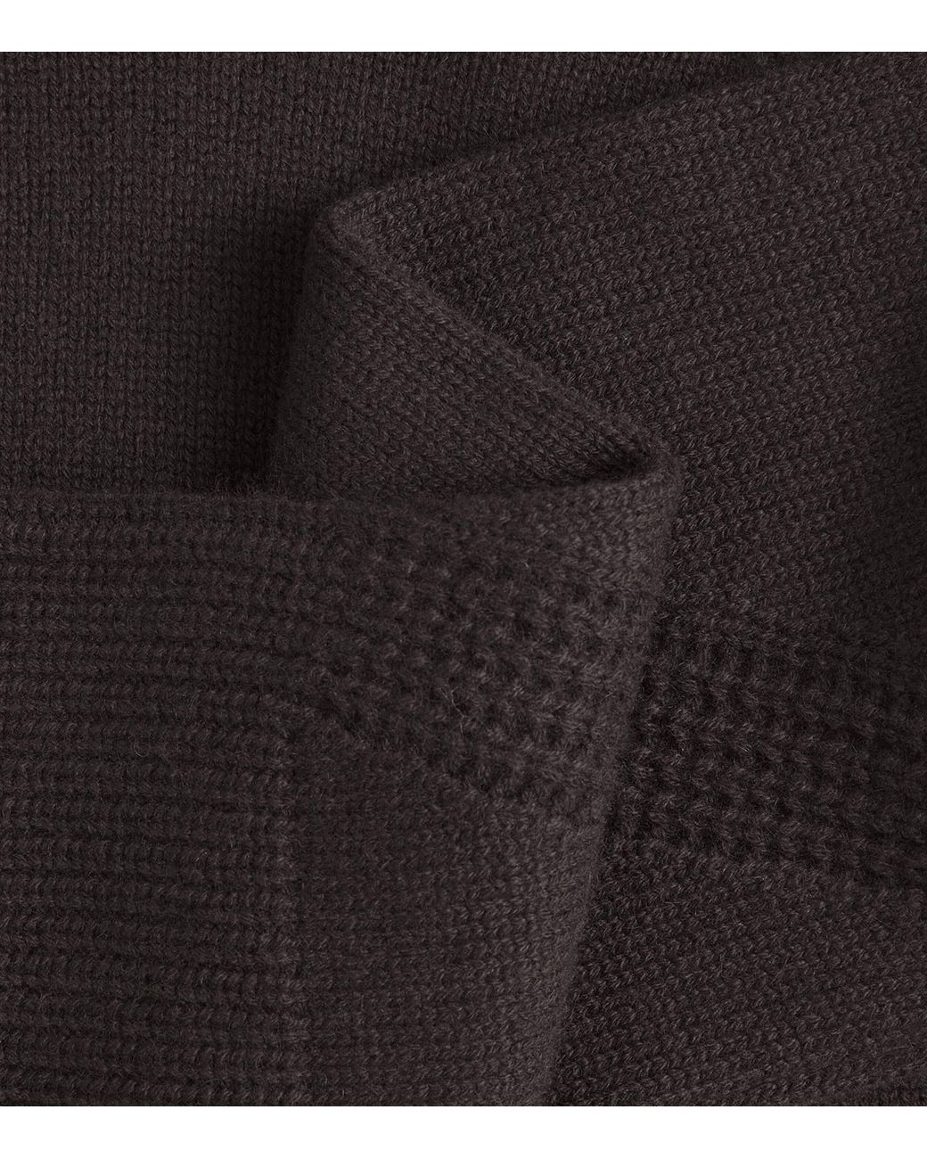 Joseph Black Cashmere Maple Sweater