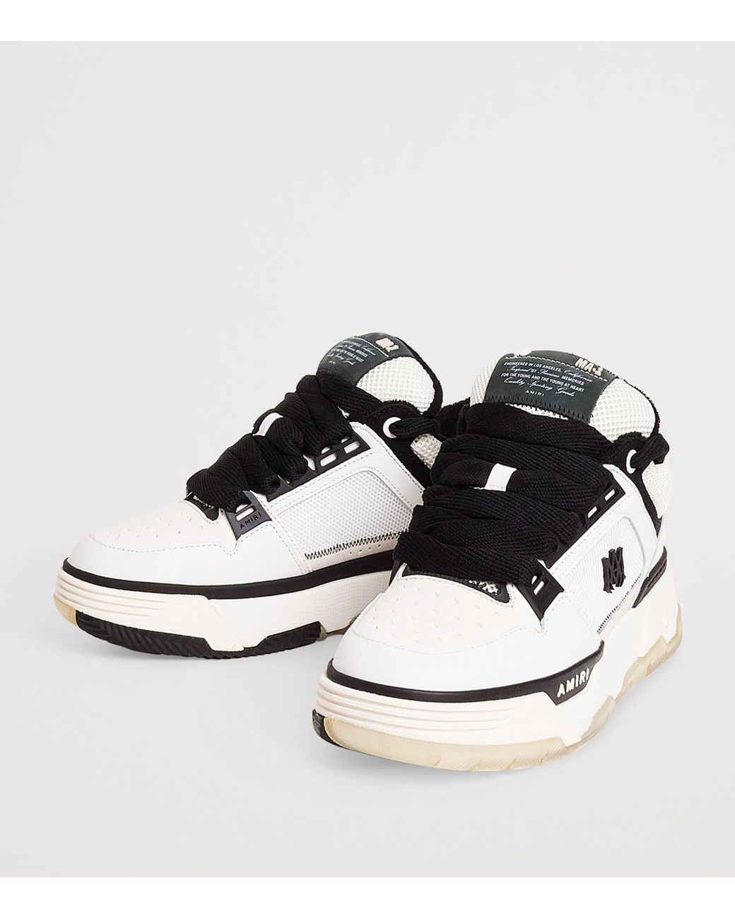 Amiri White Leather Ma-1 Sneakers for men