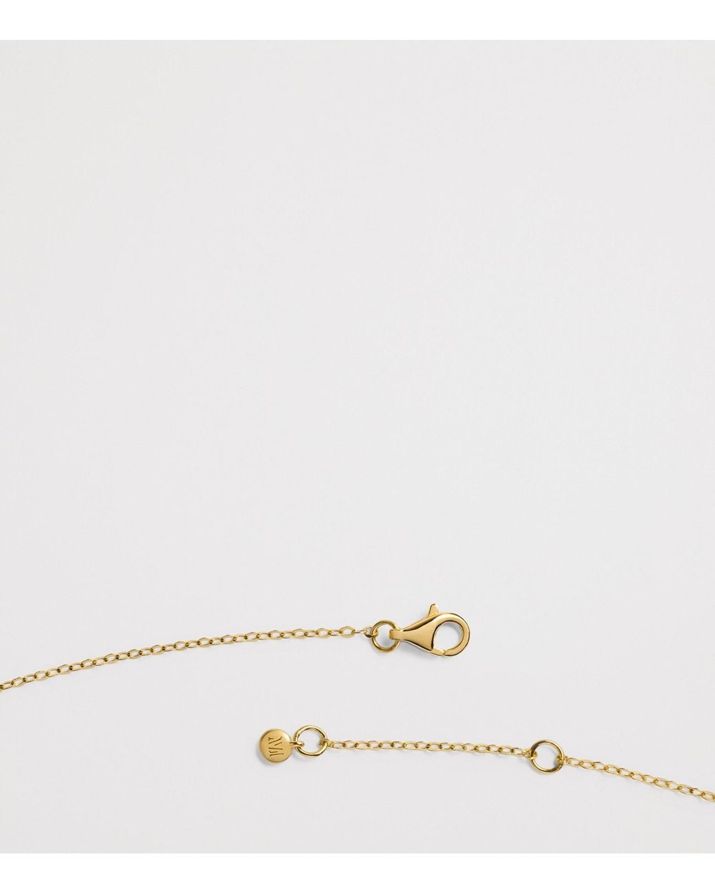 Monica Vinader Metallic Vermeil Antica Pendant Neclace
