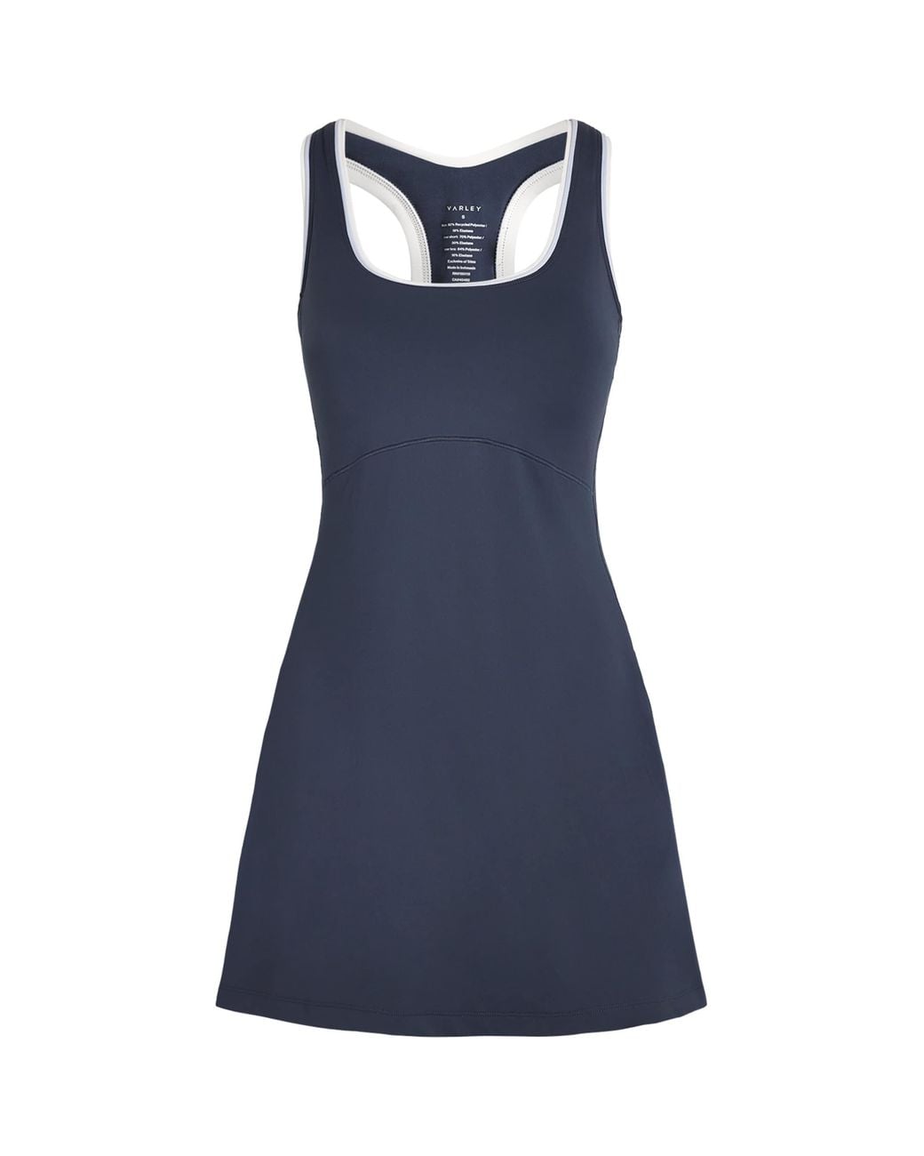 Varley Blue Ruan Court Mini Dress