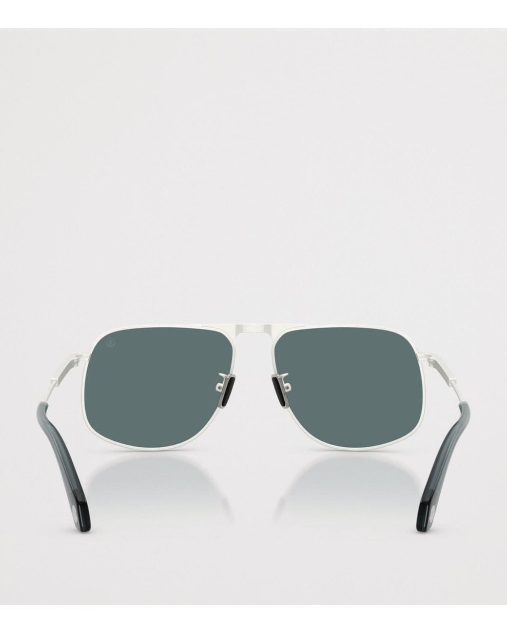 Moncler Gray Vitessa Pilot Sunglasses