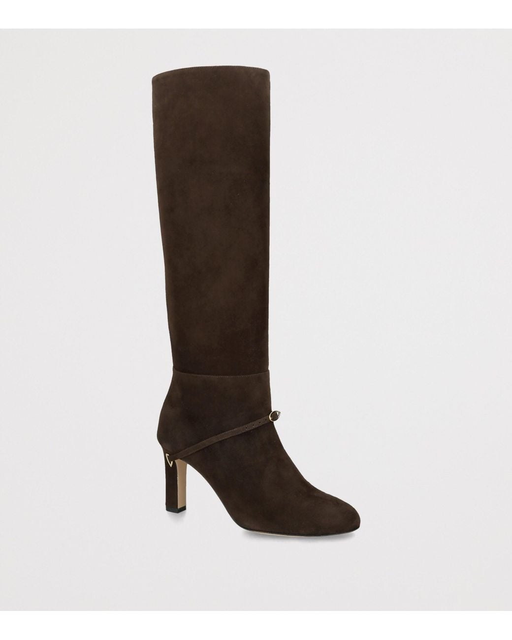 JENNIFER CHAMANDI Brown Suede Samuele Knee-High Boots 85