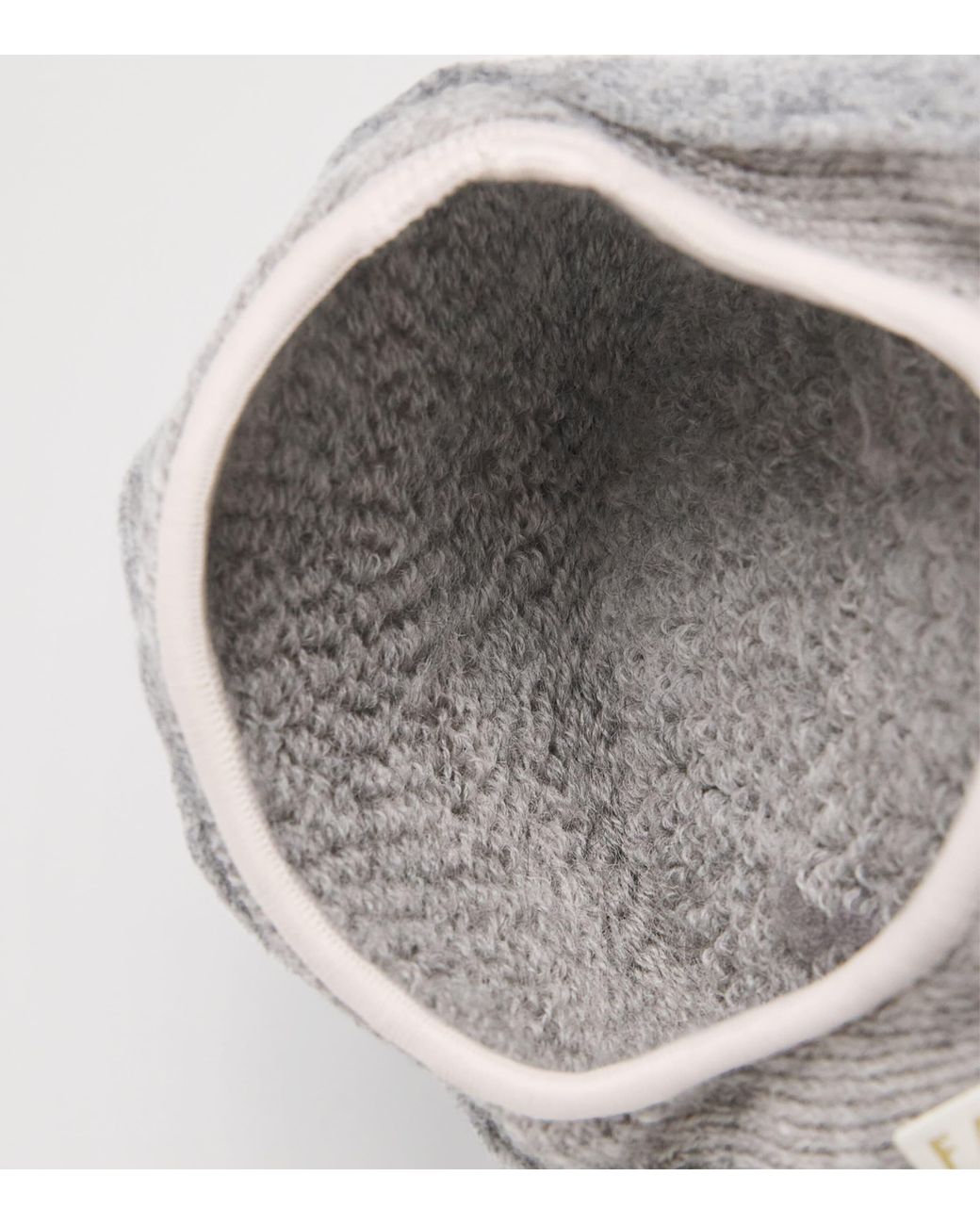 Falke Gray Wool-Blend Cosyshoe Slipper Socks