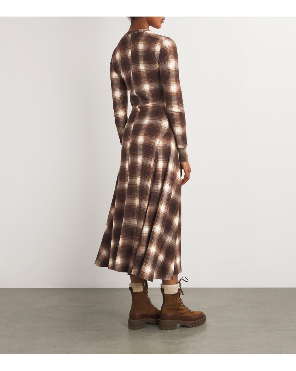 Polo Ralph Lauren Waffle-Knit Henley Maxi Dress in Brown | Lyst UK Polo Ralph Lauren Waffle-Knit Henley Maxi Dress in Brown | Lyst UK