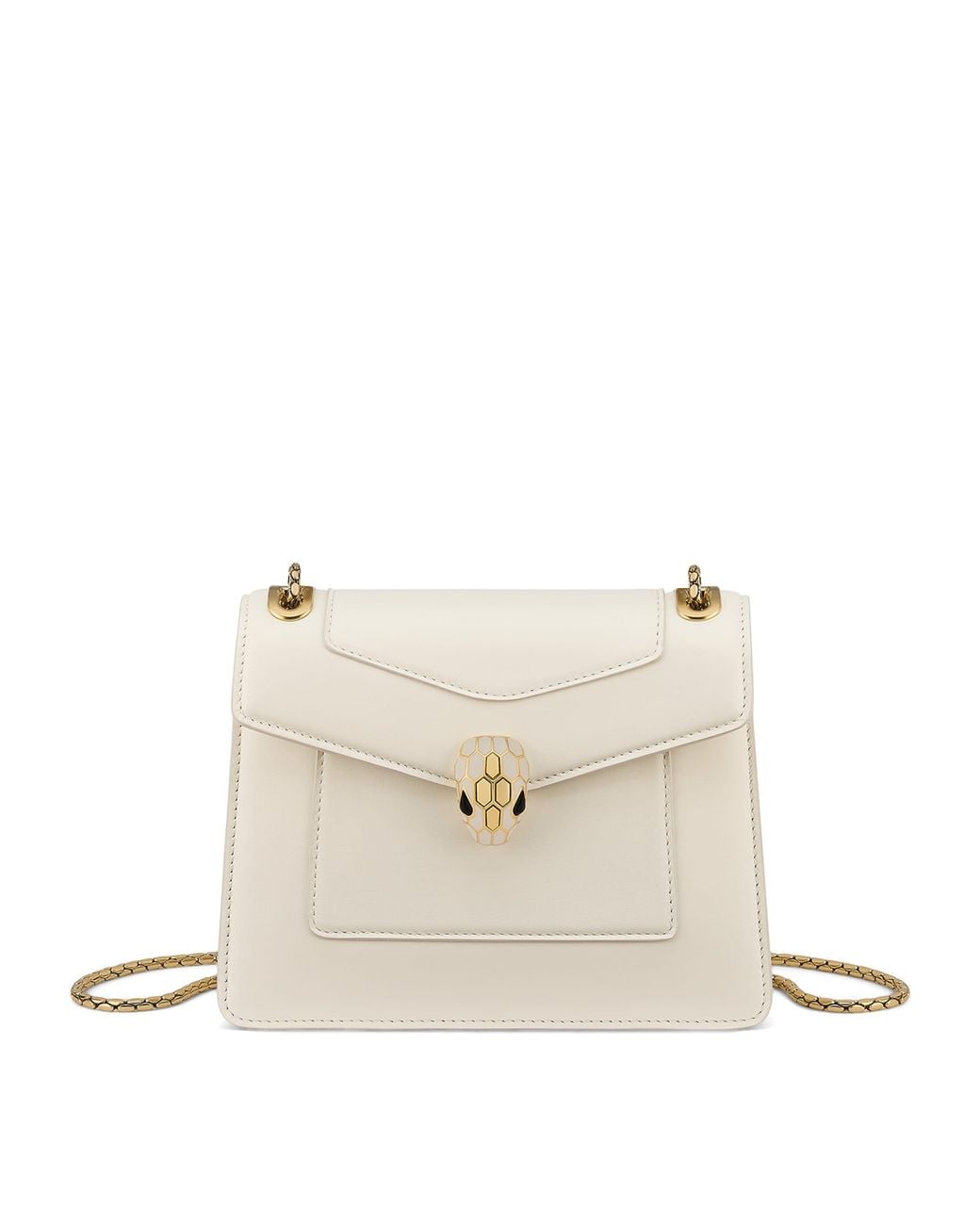 BVLGARI Natural Small Leather Serpent Forever Shoulder Bag