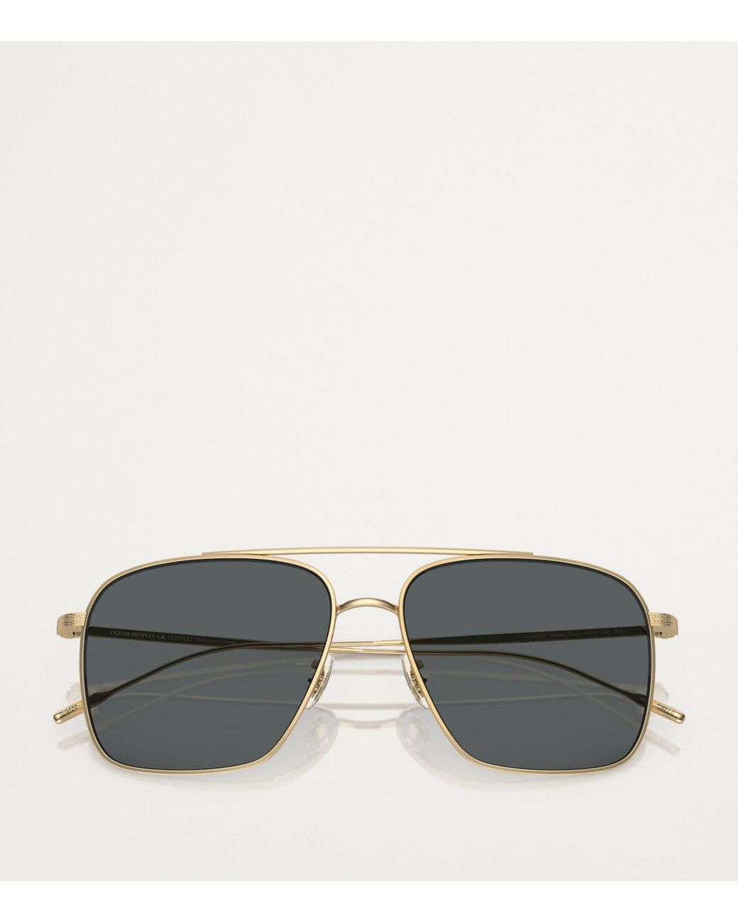 Oliver Peoples Gray Titanium Dresner Sunglasses