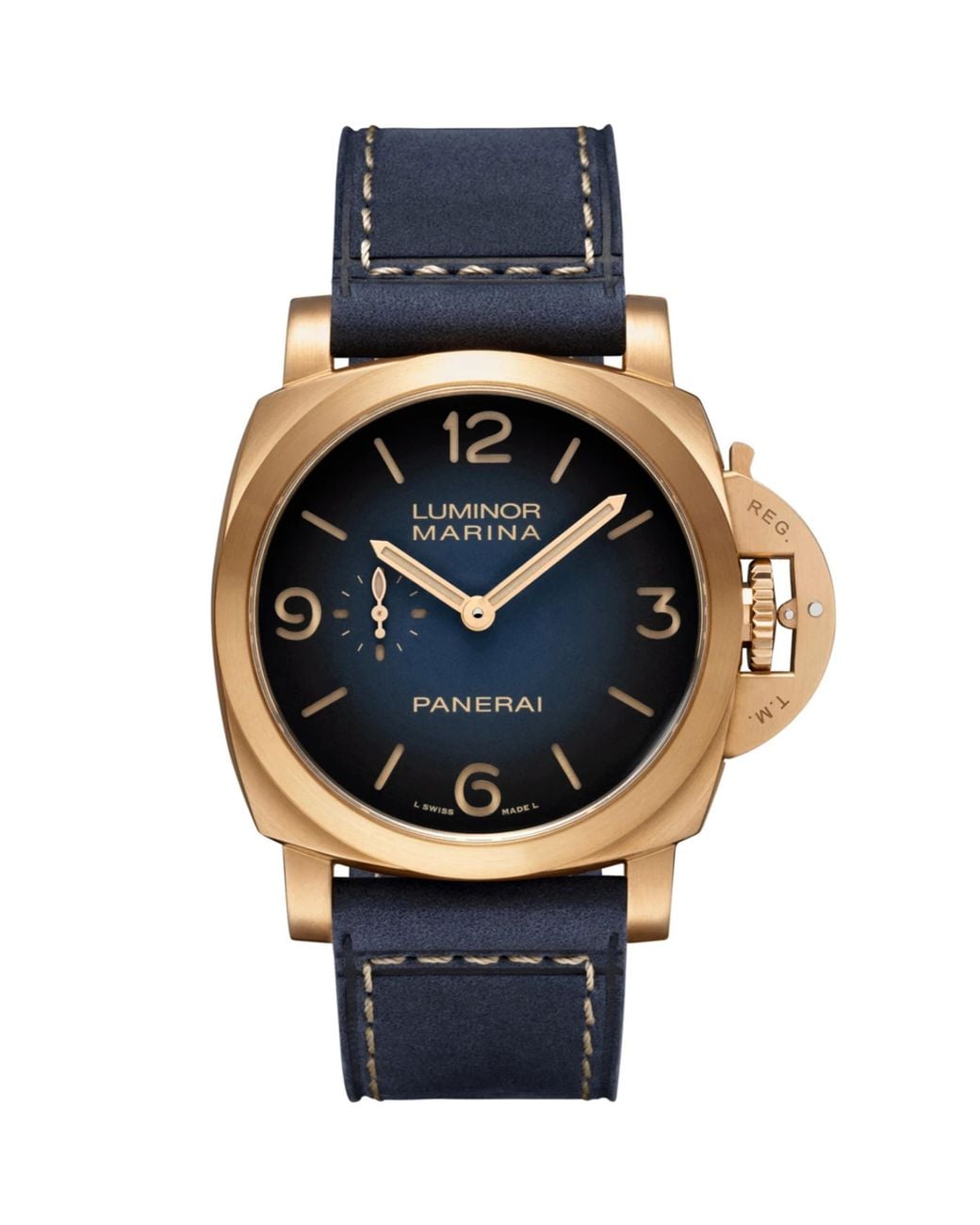 Panerai Blue Bronzo Luminor Marina Watch