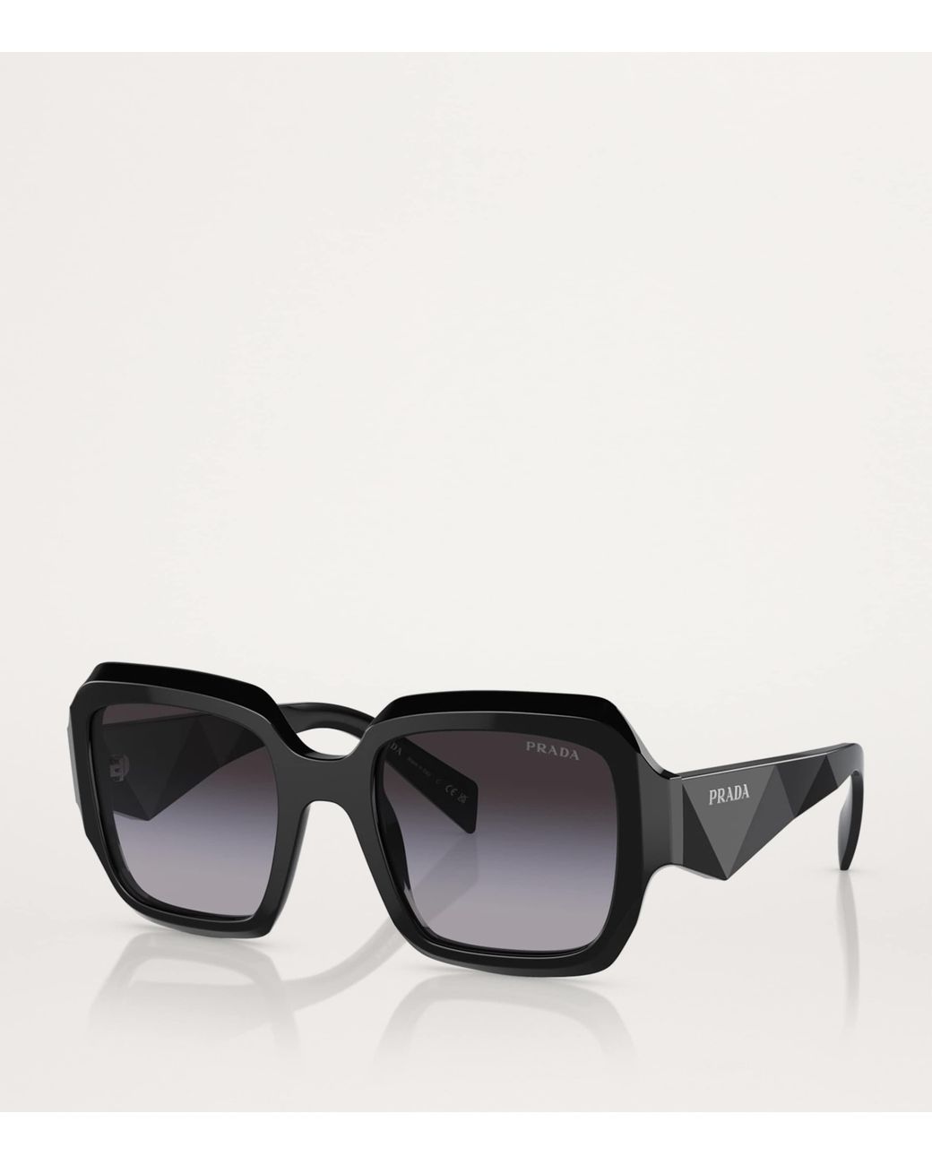 Prada Black Acetate 0Pr 28Zs Sunglasses