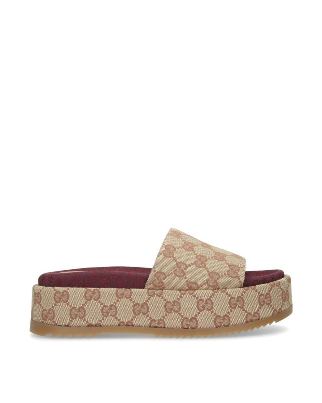 gg canvas slide sandal