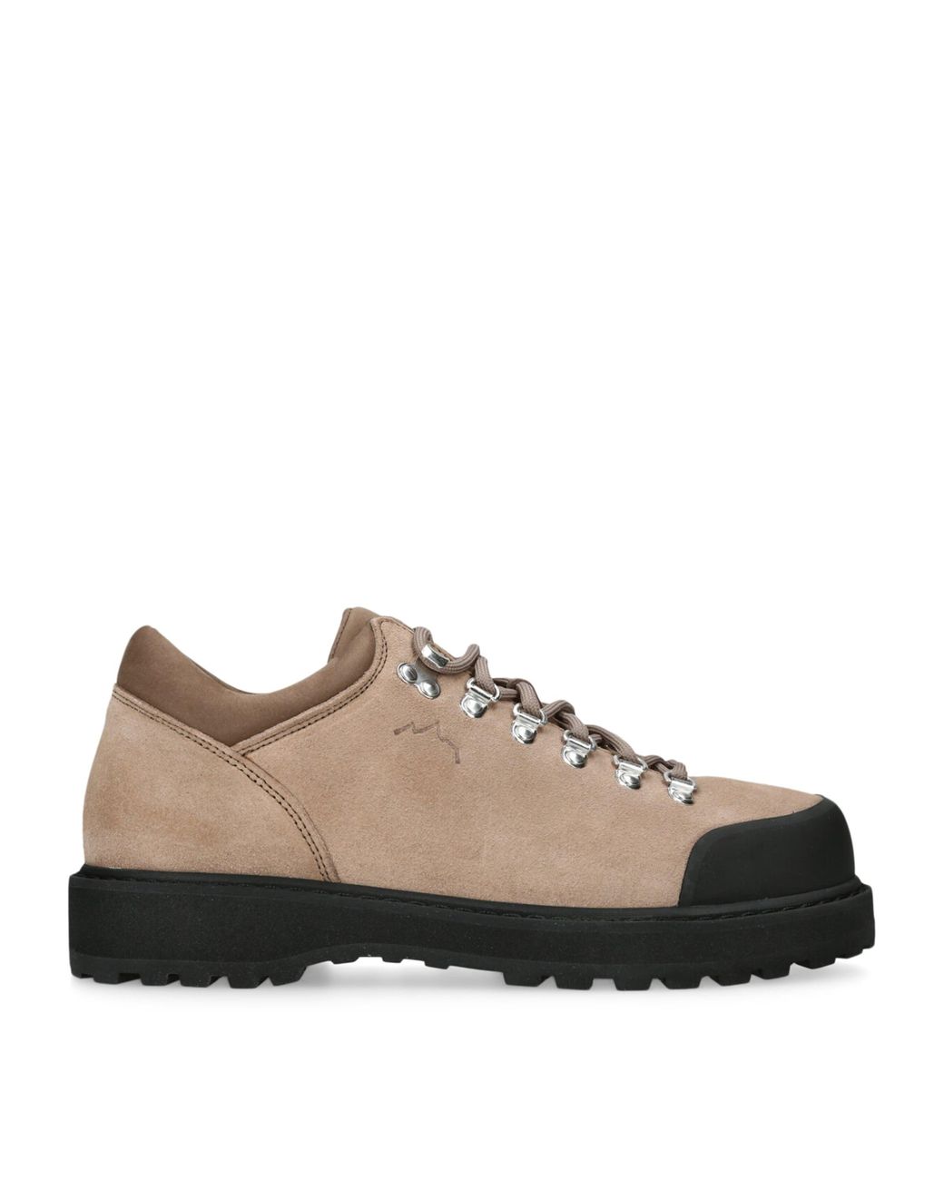 Diemme Brown Suede Cornaro Low-Top Boots for men