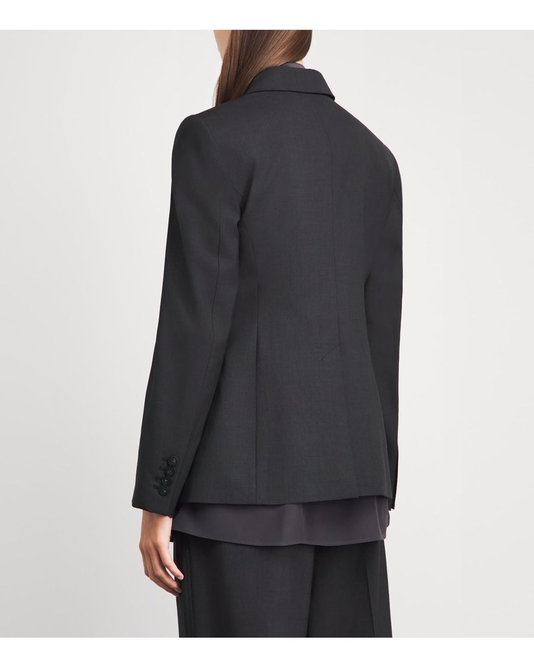 Joseph Black Stretch-Wool Taeo Blazer