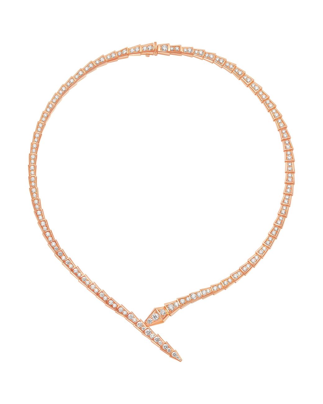 BVLGARI Natural And Diamond Serpenti Viper Necklace