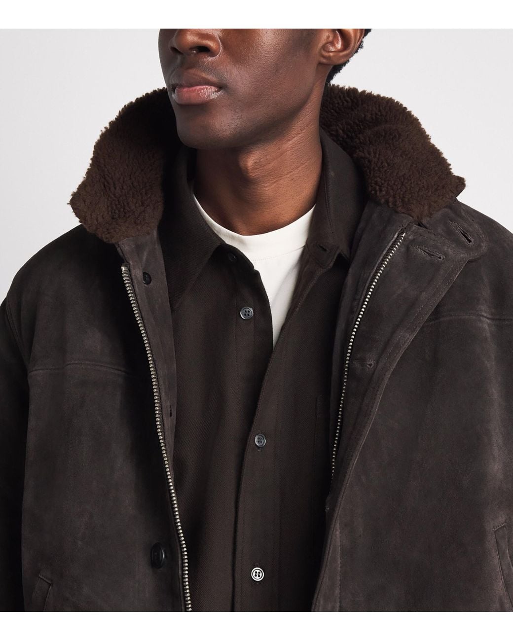 Citizens of Humanity Black Cotton Cairo Shirt for men
